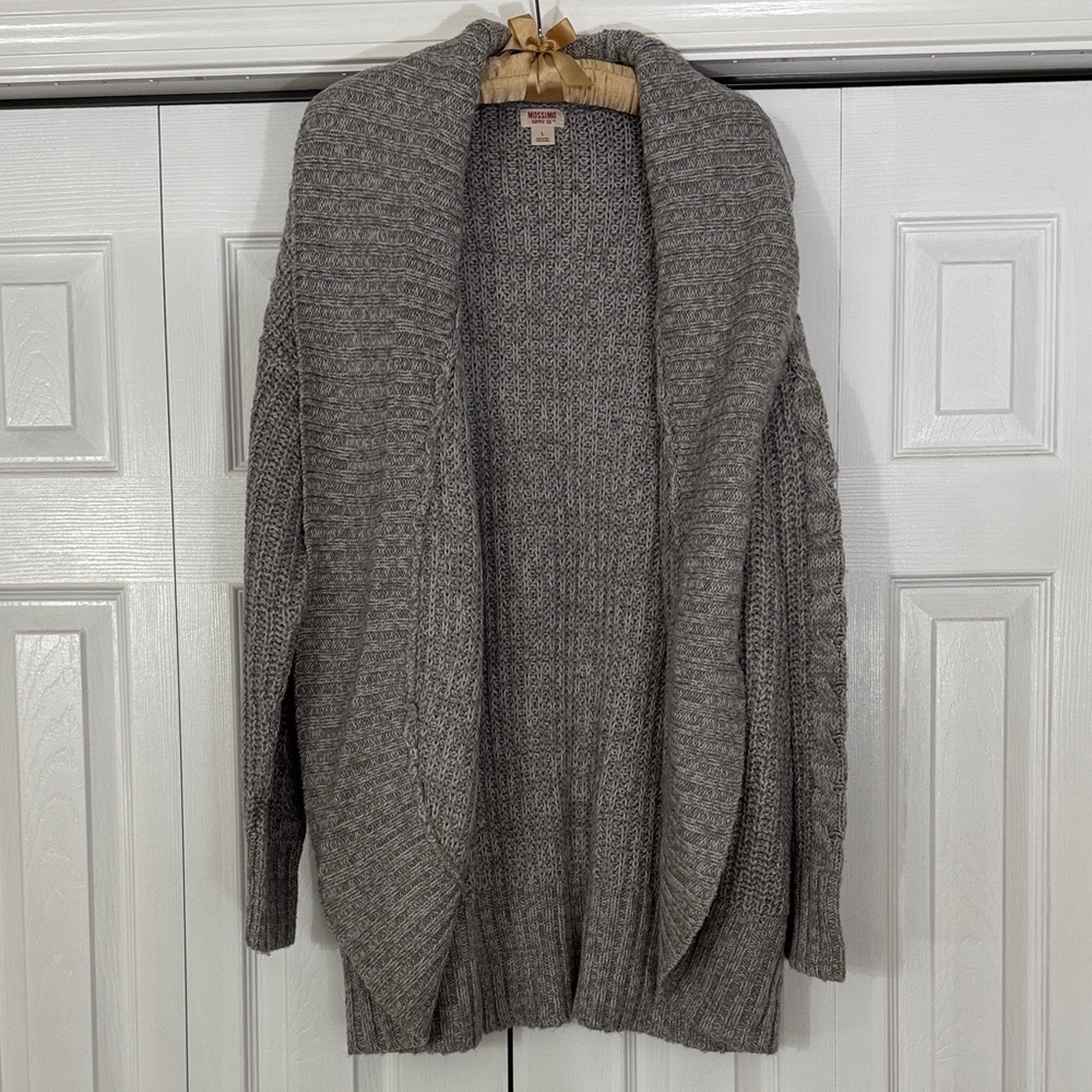 Mossimo Supply Co. Charcoal Cardigan